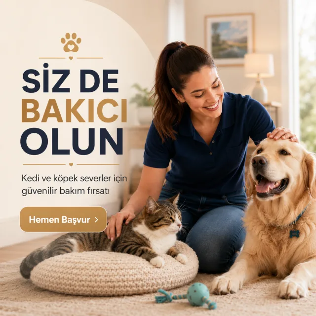 Siz de bakıcı olun — hayvan sevginizi gelire dönüştürün