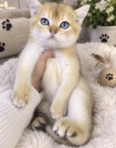 British Shorthair Golden Ny11 Erkek Yavru